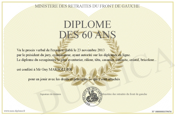 diplome 60